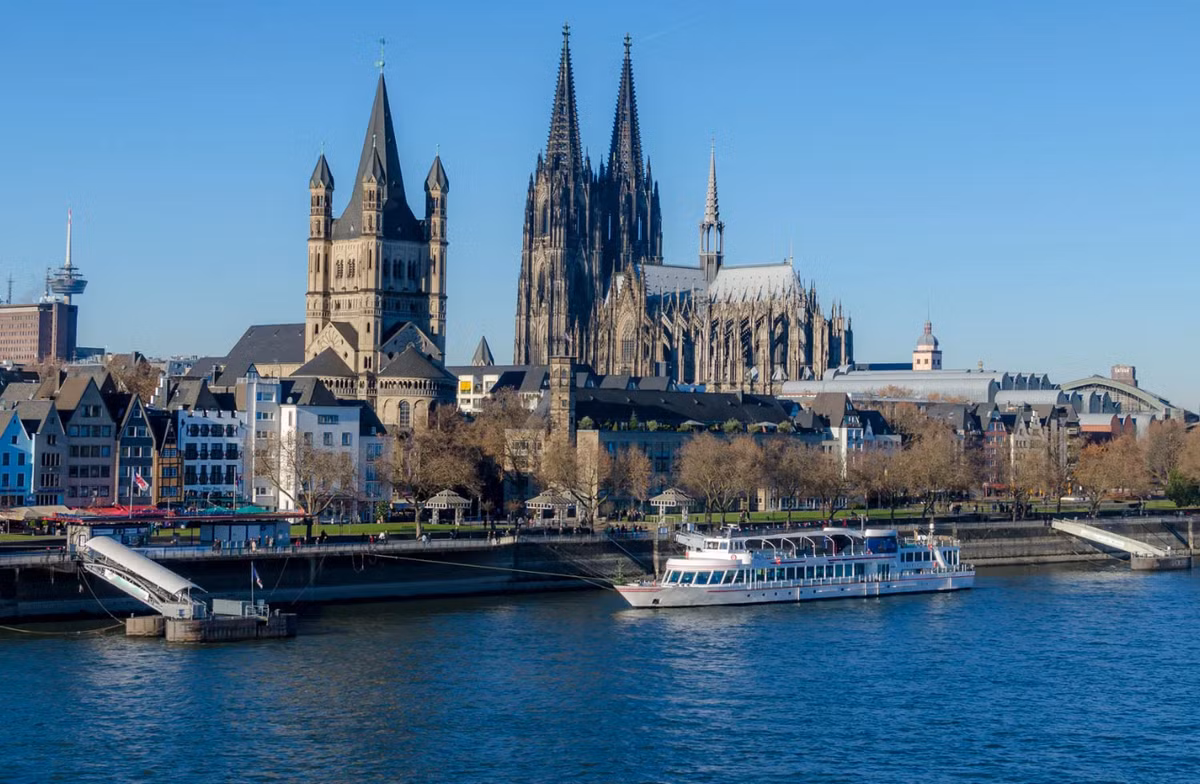Cologne là thành phố có lịch sử 2.000 năm nằm bên bờ sông Rhine của Đức, tại đây, người ta thường xuyên bắt gặp những tàn tích cổ xưa. Ảnh: @Bảo tàng La Mã-Đức.