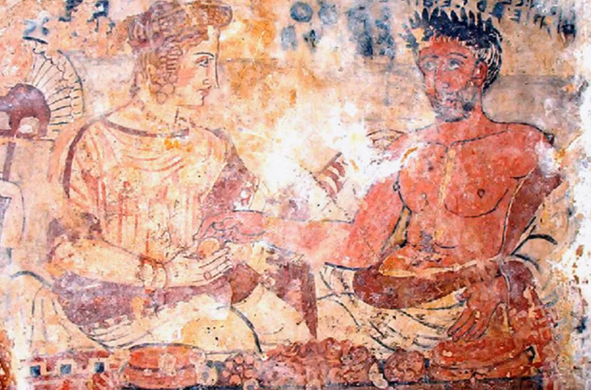 Văn minh Etrusca là một nền văn minh cổ đại của Ý từng tồn tại ở khu vực Etruria mà ngày nay tương ứng với vùng Toscana, phía nam sông Arno, phía tây Umbria, phía bắc Lazio, vùng thung lũng sông Po mà ngày nay là vùng Emilia-Romagna, phía đông nam Lombardia và miền nam Veneto, và ở một số vùng thuộc Campania. Ảnh: @Bảo tàng Công cộng Ý.