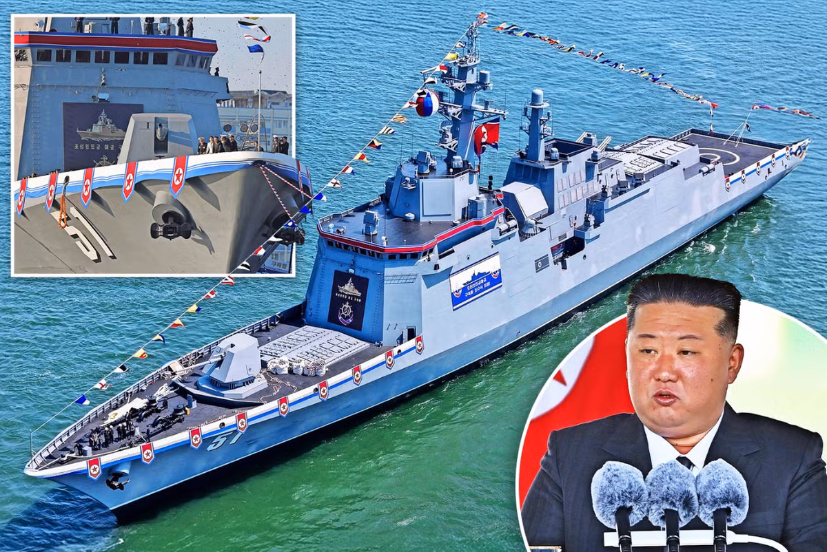 Shin Seung-ki, một nghiên cứu viên tại Viện Phân tích Quốc phòng Hàn Quốc, nói với Tờ NK News rằng, đáy tàu đã bị hư hại nghiêm trọng". Ông nói thêm rằng, sự cố này có thể là do "thiếu sự chính xác, kỹ năng và chuyên môn" cần thiết để hạ thủy một con tàu lớn như vậy, cũng như do trọng lượng của thân tàu và khả năng chịu tải không đối xứng, trong đó các lực tác động lên thân tàu không được phân bổ đều và gây ra các vấn đề về cấu trúc. Ảnh: @KCNA.