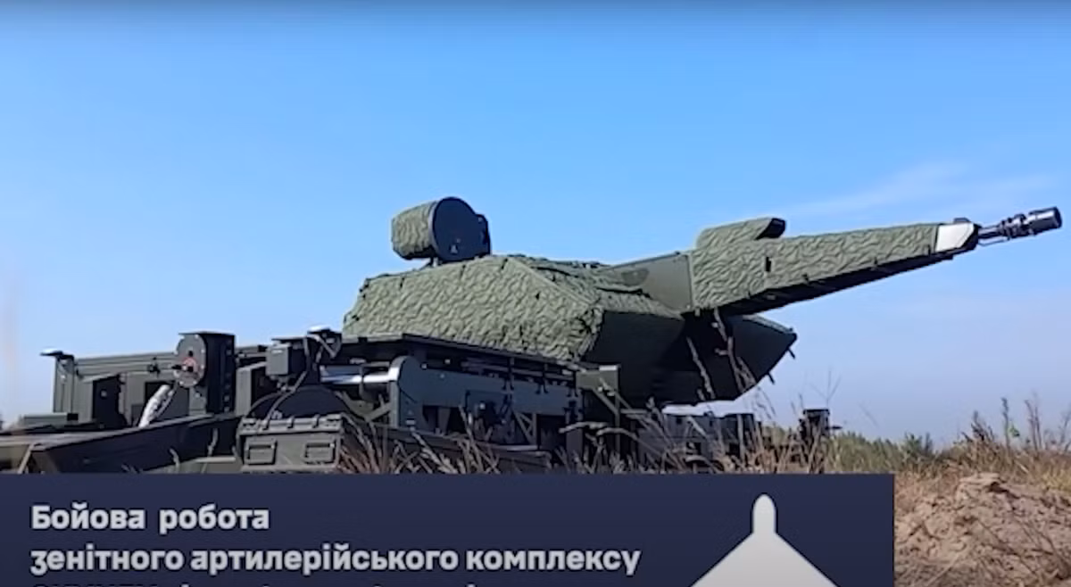 Thông qua một bài đăng mới đây trên mạng xã hội X, Không quân Ukraine đã công bố một video cho thấy, một trong những hệ thống phòng không Skynex của họ đang thể hiện khả năng chống lại máy bay không người lái Shahed của Nga. Ảnh: @Defense of Ukraine.