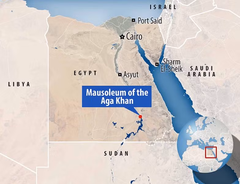Trên bờ sông Nile ở Bờ Tây thành phố Aswan, Ai Cập, các chuyên gia đến từ Bộ Du Lịch và Cổ Vật Ai Cập bất ngờ tìm thấy quần thể chôn cất cổ xưa phi thường. Ảnh: @Du Lịch và Cổ Vật Ai Cập.