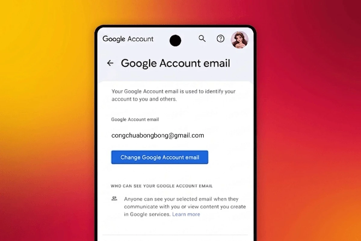 [GALLERY] Gmail thêm tính năng đổi tên email? Đây là cách kiểm tra 