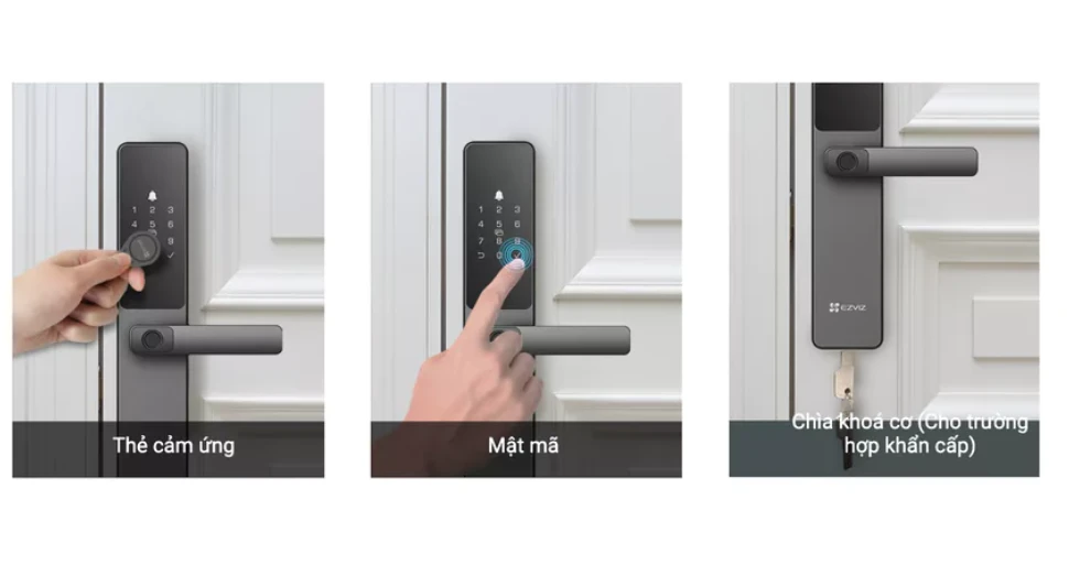 [GALLERY] 5 khóa vân tay đáng mua giúp bạn quên hẳn chìa khóa