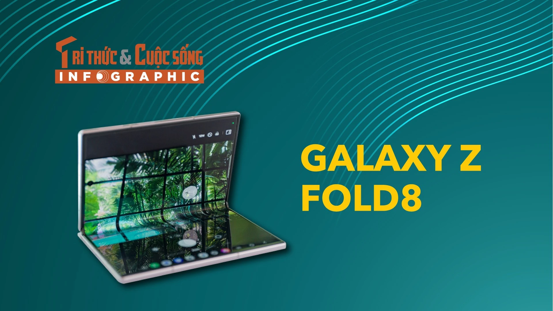 [INFOGRAPHIC] Galaxy Z Fold8, màn hình 4:3 mở ra trải nghiệm gập mới 