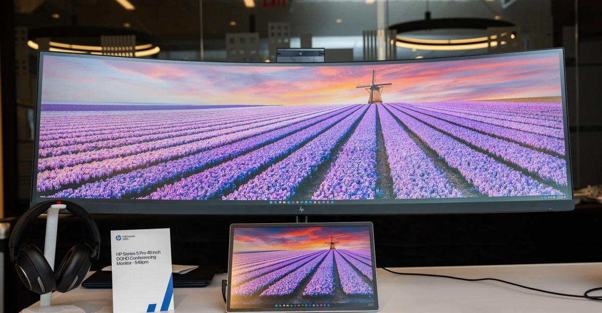 HP ra mắt màn hình siêu rộng, hệt như 2 màn hình 27inch ghép lại