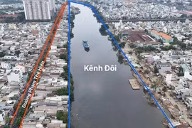 TP.HCM di dời gần 5.800 hộ ven kênh Đôi, mở rộng đường Phạm Thế Hiển