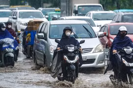 Không khí lạnh về, miền Bắc tiếp tục mưa to