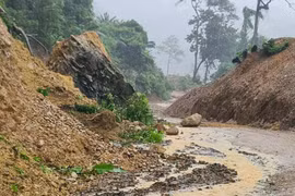 Hà Tĩnh và Quảng Trị xuất hiện nhiều điểm nguy cơ cao sạt lở