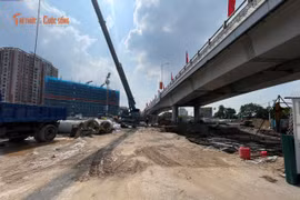 [GALLERY] Cận cảnh hầm chui tại nút giao Cổ Linh sau 9 tháng thi công