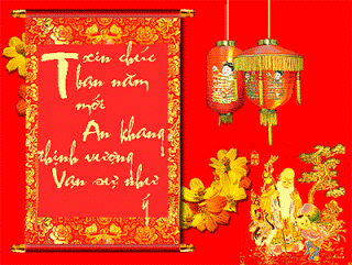 Ngoài những tấm thiệp mừng năm mới mang phong cách hiện đại, các bạn Việt cũng tìm kiếm những hình ảnh với câu chúc ý nghĩa.
