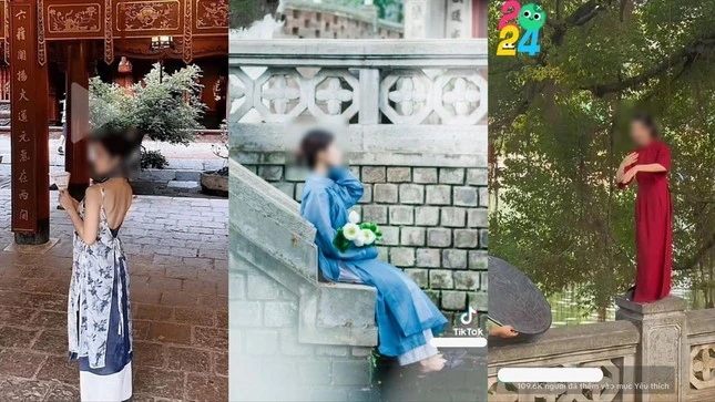 Tạo dáng ở chùa, sống ảo nhưng đừng quên đem “ý thức“