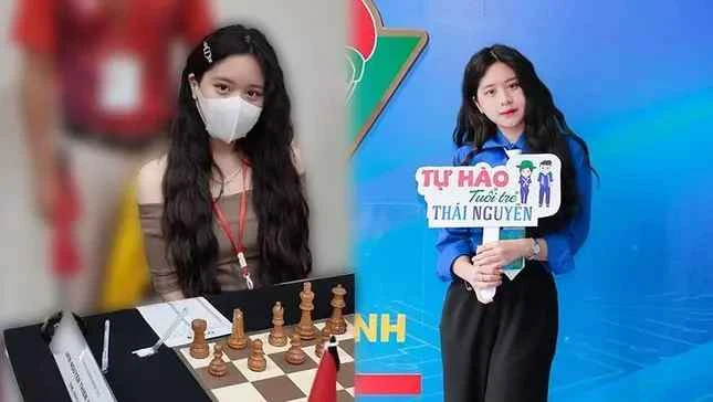 Nhan sắc hot girl Việt vừa giành HCV cờ vua châu Á