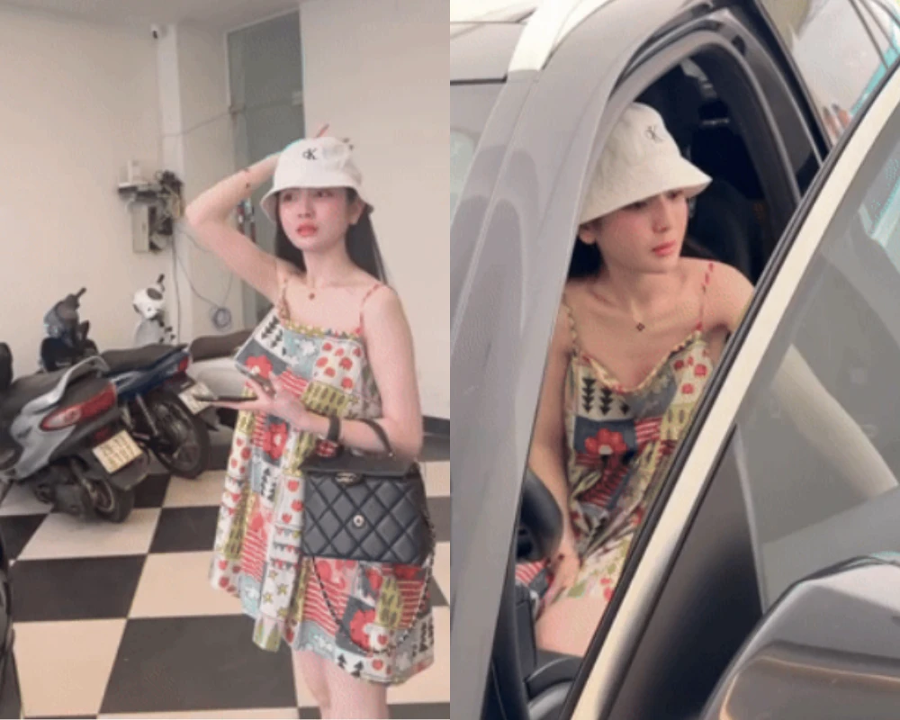 Khoảnh khắc Chu Thanh Huyền bước ra từ xế hộp như "chủ tịch"