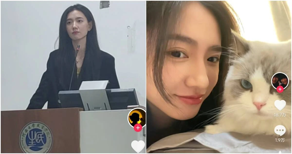 Bị chụp lén, nữ giảng viên sở hữu nhan sắc ai cũng trầm trồ