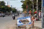 Đường Trần Hưng Đạo hơn 123 tỷ đồng ngổn ngang, tiềm ẩn nguy cơ mất an toàn