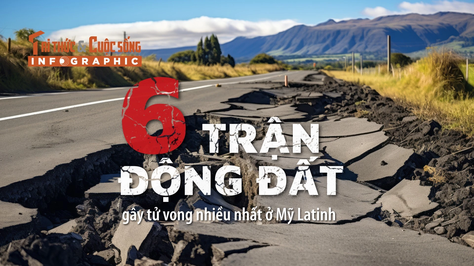 [INFOGRAPHIC] 6 trận động đất gây tử vong nhiều nhất ở Mỹ Latinh