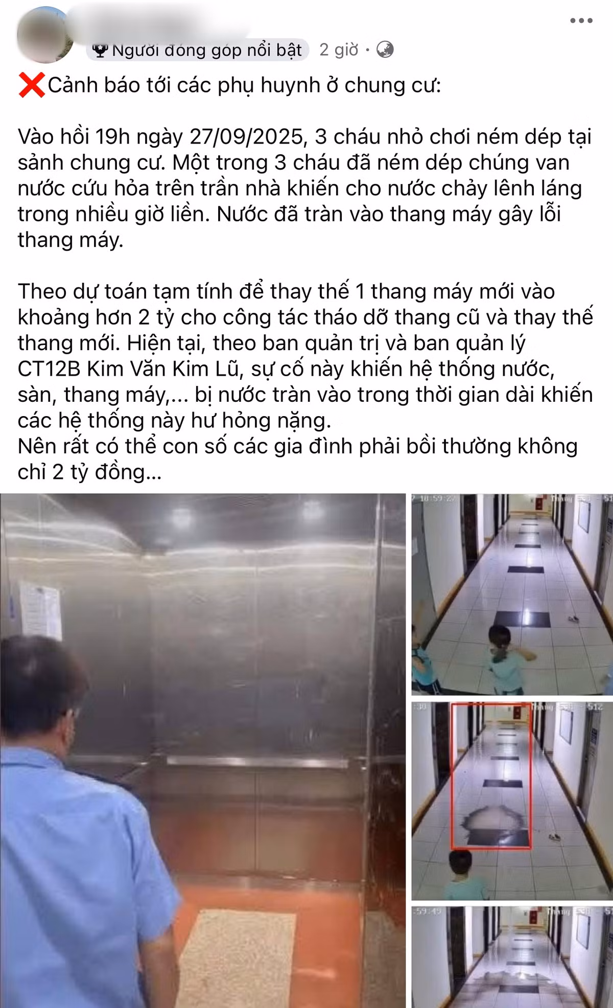 Thông tin đăng tải lên mạng gây xôn xao. Ảnh chụp màn hình
