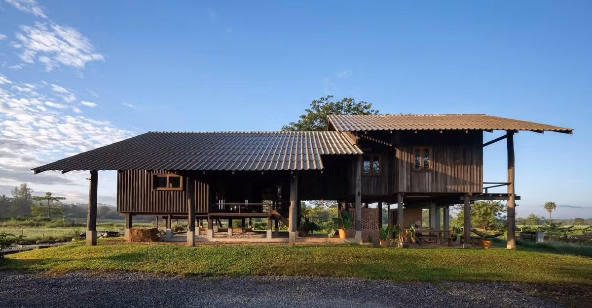 Chủ nhân khu đất là David, người theo đuổi mô hình Permaculture – triết lý canh tác hướng đến việc xây dựng hệ sinh thái tự duy trì, nơi đất, nước, cây trồng, vật nuôi và con người hỗ trợ lẫn nhau thay vì khai thác lẫn nhau.