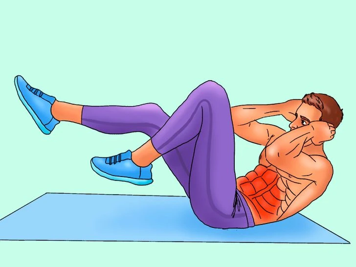 10 phút tập luyện mỗi ngày để có cơ bụng 6 múi săn chắc