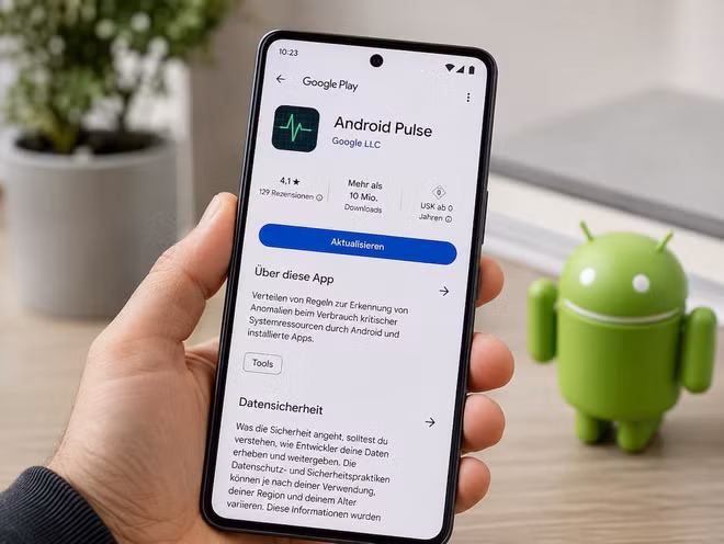 Android Pulse bất ngờ xuất hiện trên hàng triệu điện thoại