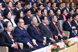 Tổng Bí thư Tô Lâm dự lễ tuyên dương 96 Bí thư chi bộ xuất sắc và trao Giải Búa liềm Vàng