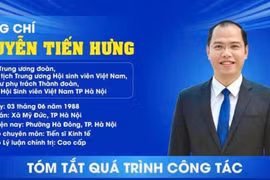 Chân dung tân Bí thư Thành đoàn Hà Nội