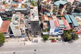 [GALLERY] Cảnh tháo dỡ nhà cửa trên phố Giải Phóng