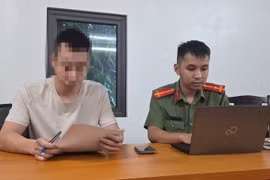 Đối tượng V.V.C làm việc tại Cơ quan công an. Ảnh nguồn tienphong.vn