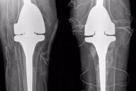 Người đàn ông biến dạng khớp gối vì chữa gout bằng thảo dược trôi nổi