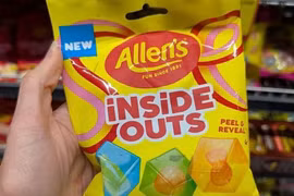 Thu hồi một số lô kẹo Allen’s iNSiDE OUTS 130g do phát hiện có dị vật