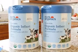 Thu hồi sữa bột công thức cho trẻ sơ sinh Nara Organics