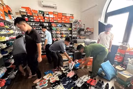 Ninh Bình phát hiện, xử lý hơn 400 đôi giày giả mạo các nhãn hiệu nổi tiếng