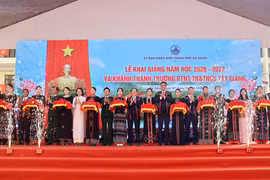 Nhiều trường nội trú mới khang trang chuẩn bị cho năm học 2026-2027