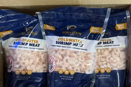 20 tấn tôm đông lạnh của hãng Bornstein Seafoods bị thu hồi