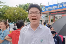 Bài thi môn Ngữ văn sáng nay, nhiều em đạt điểm 7, 8 nằm trong tầm tay