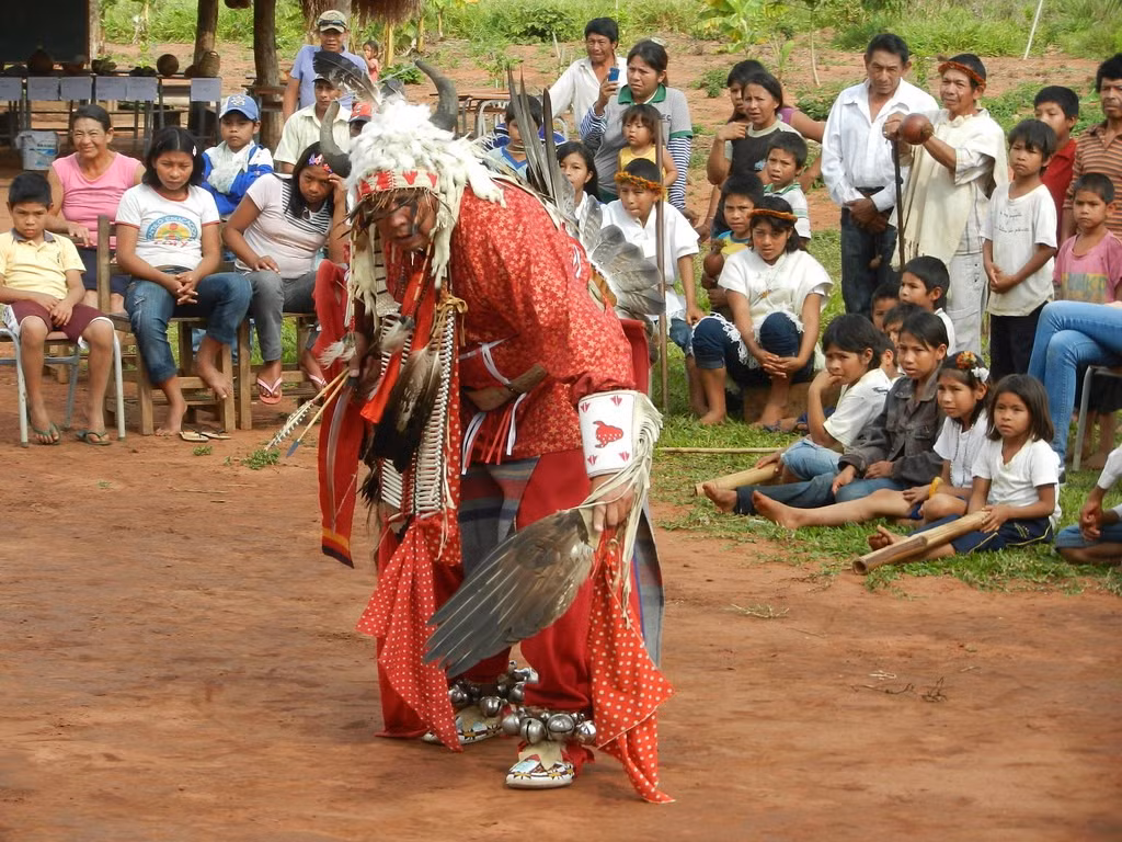 Thế giới quan gắn liền với thiên nhiên. Người Guarani tin rằng rừng, sông và muông thú đều mang linh hồn, tạo nên một hệ thống tín ngưỡng phong phú và sâu sắc. Ảnh: Flickr.