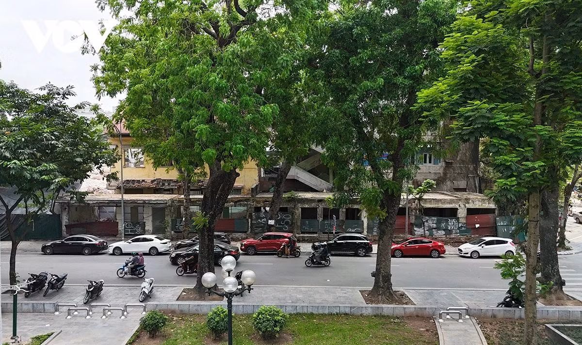 Tổng diện tích quy hoạch khoảng 20.570m².