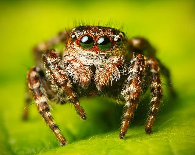  Phân bố gần như toàn cầu. Họ Salticidae có mặt ở hầu hết các châu lục, từ rừng mưa nhiệt đới, sa mạc cho tới khu dân cư, thích nghi tốt với nhiều môi trường sống khác nhau. Ảnh: Pinterest.