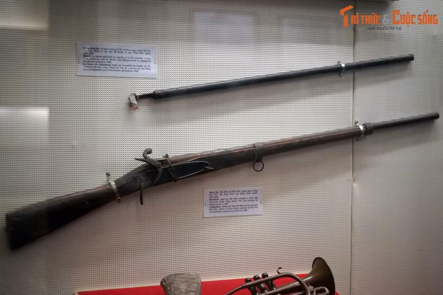 Súng kíp Việt Minh xã Nhữ Hán, huyện Đoan Hùng, tỉnh Phú Thọ dùng tham gia giành chính quyền năm 1945.