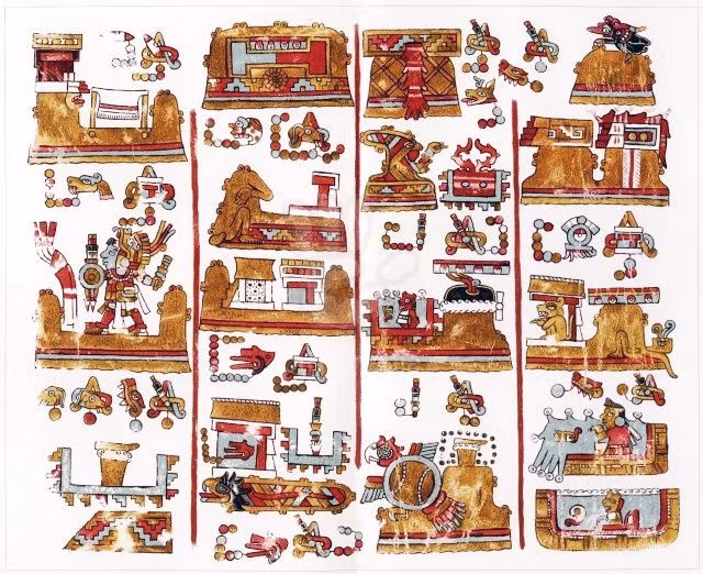  2. Có niên đại từ thế kỷ 16. Các nhà nghiên cứu cho rằng bản thảo được tạo ra khoảng năm 1560, ngay sau khi người Tây Ban Nha chinh phục Mexico. Ảnh: Pinterest.