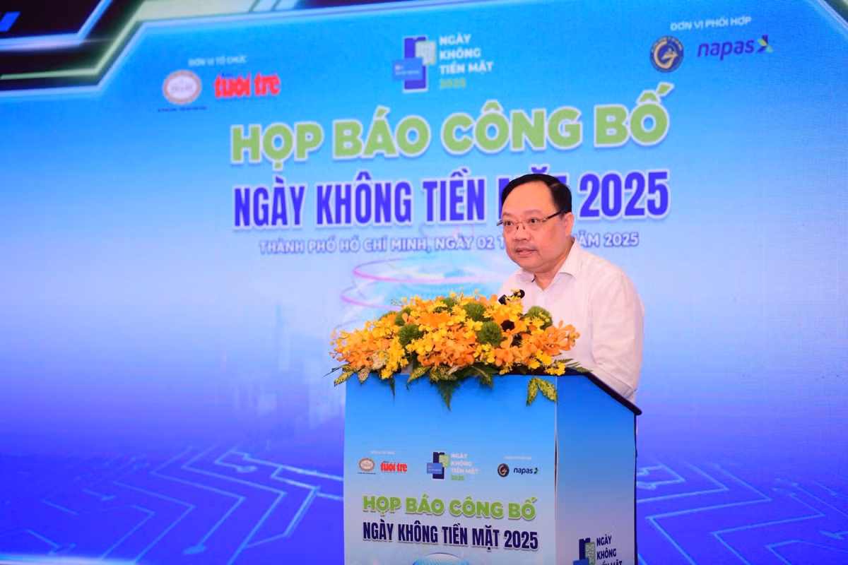 Ông Phạm Anh Tuấn, Vụ trưởng Vụ Thanh toán, Ngân hàng Nhà nước. Ảnh: BTC