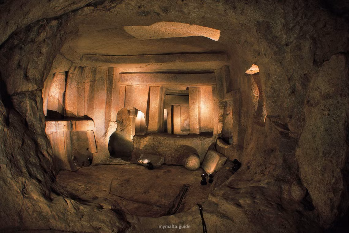  Di sản Thế giới được UNESCO công nhận. Năm 1980, hầm mộ Ħal Saflieni được UNESCO đưa vào danh sách Di sản thế giới, khẳng định giá trị to lớn của công trình này trong việc hiểu biết về văn hóa và tín ngưỡng tiền sử nhân loại. Ảnh: mymalta.guide.