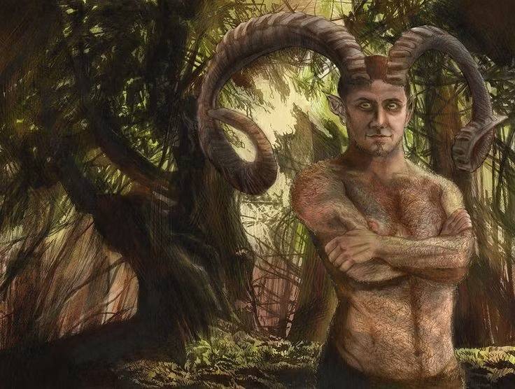  Biểu tượng Satyr lan rộng trong văn hóa châu Âu. Từ nghệ thuật Phục Hưng đến văn học hiện đại, Satyr vẫn gợi ý về dục vọng và tự do. Ảnh: Pinterest.