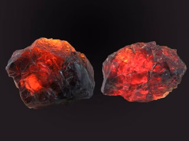  5. Độ cứng ấn tượng. Trên thang Mohs, Painite đạt độ cứng 8, khiến nó bền và khó trầy xước, thích hợp làm đá quý. Ảnh: Pinterest.