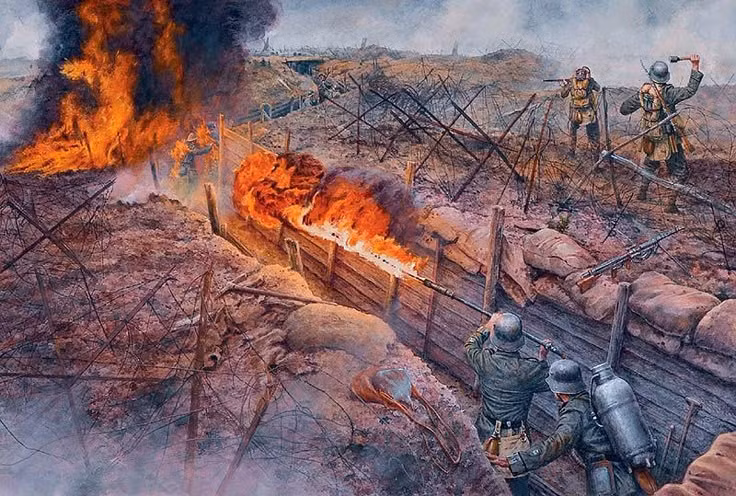  6. Hệ thống phòng thủ pháo đài Verdun đóng vai trò then chốt. Hàng loạt pháo đài cổ được quân Pháp cải tạo và tận dụng tối đa để cản bước tiến của quân Đức. Ảnh: Pinterest.
