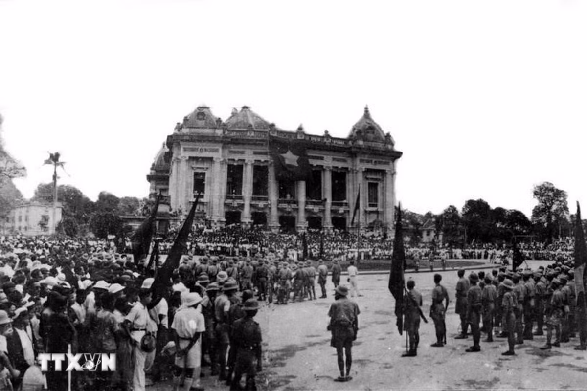 Chủ trương thành lập Mặt trận Việt Minh thể hiện sự vận dụng sáng tạo Chủ nghĩa Marx-Lenin vào điều kiện thực tiễn của Việt Nam. (Ảnh: TTXVN)