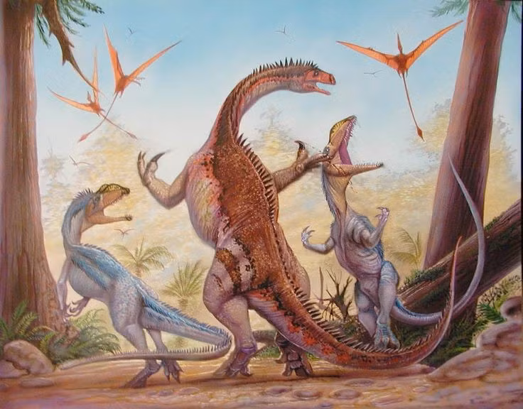  Giúp giải thích tiến hóa của khủng long sau này. Plateosaurus là mắt xích quan trọng trong sự tiến hóa của những loài khủng long sau này. Ảnh: Pinterest.