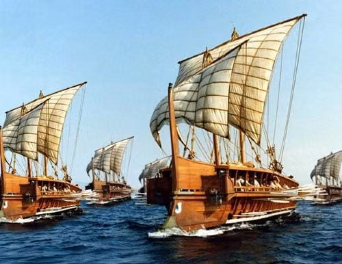  Diễn ra cùng thời điểm với trận Thermopylae. Hai mặt trận phối hợp bảo vệ Hy Lạp khỏi cuộc xâm lược của vua Ba Tư Xerxes I. Ảnh: greekreporter.com.