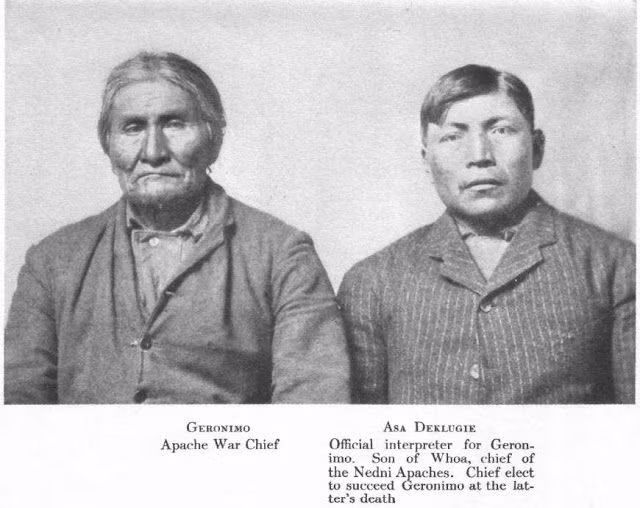  Geronimo là thủ lĩnh huyền thoại. Ông là biểu tượng của tinh thần kháng chiến Apache. Ảnh: Pinterest.
