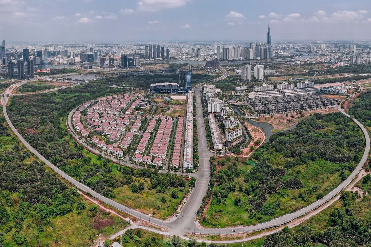 TPHCM điều chỉnh quy hoạch Khu đô thị mới Thủ Thiêm. Ảnh: Phạm Nguyễn.